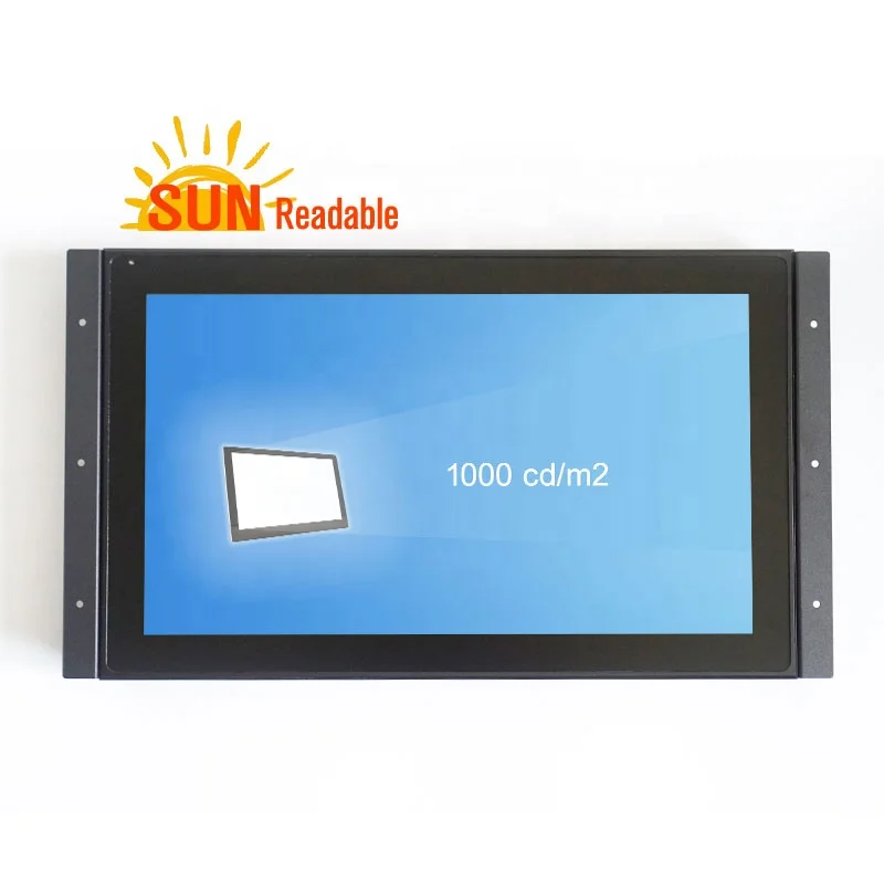 

1000 nits Brightness 15.6 inch Wide Temperature Touch Screen Panel Anti Glare Monitor