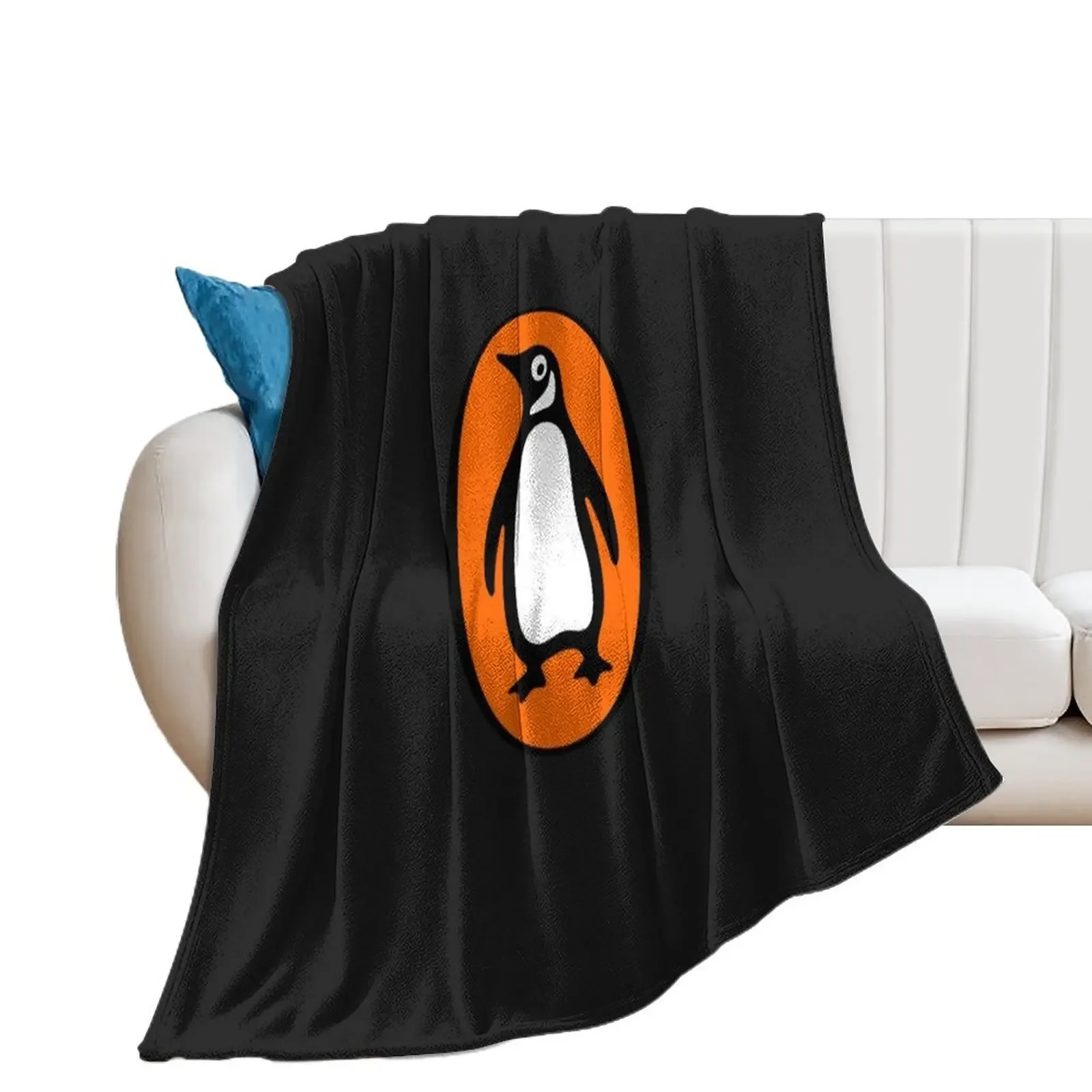 

Penguin Books Sticker Throw Blanket halloween sofa bed Blankets