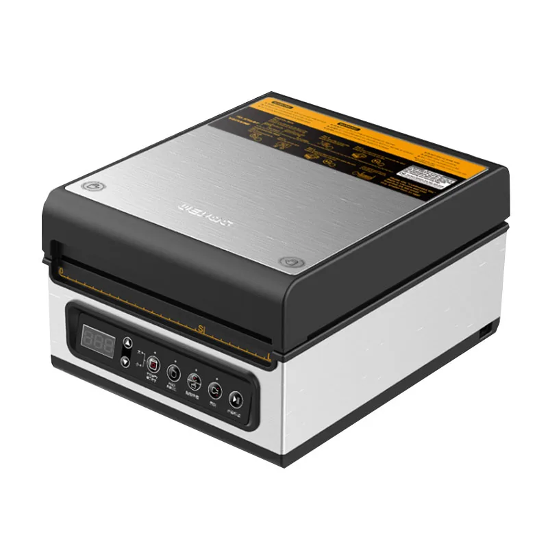 Vacuum Sealer Kitchen Strong Sous Pumping Degasser Sealing Machine Cans Packer For Food Storage Dry Wet Modes Packing