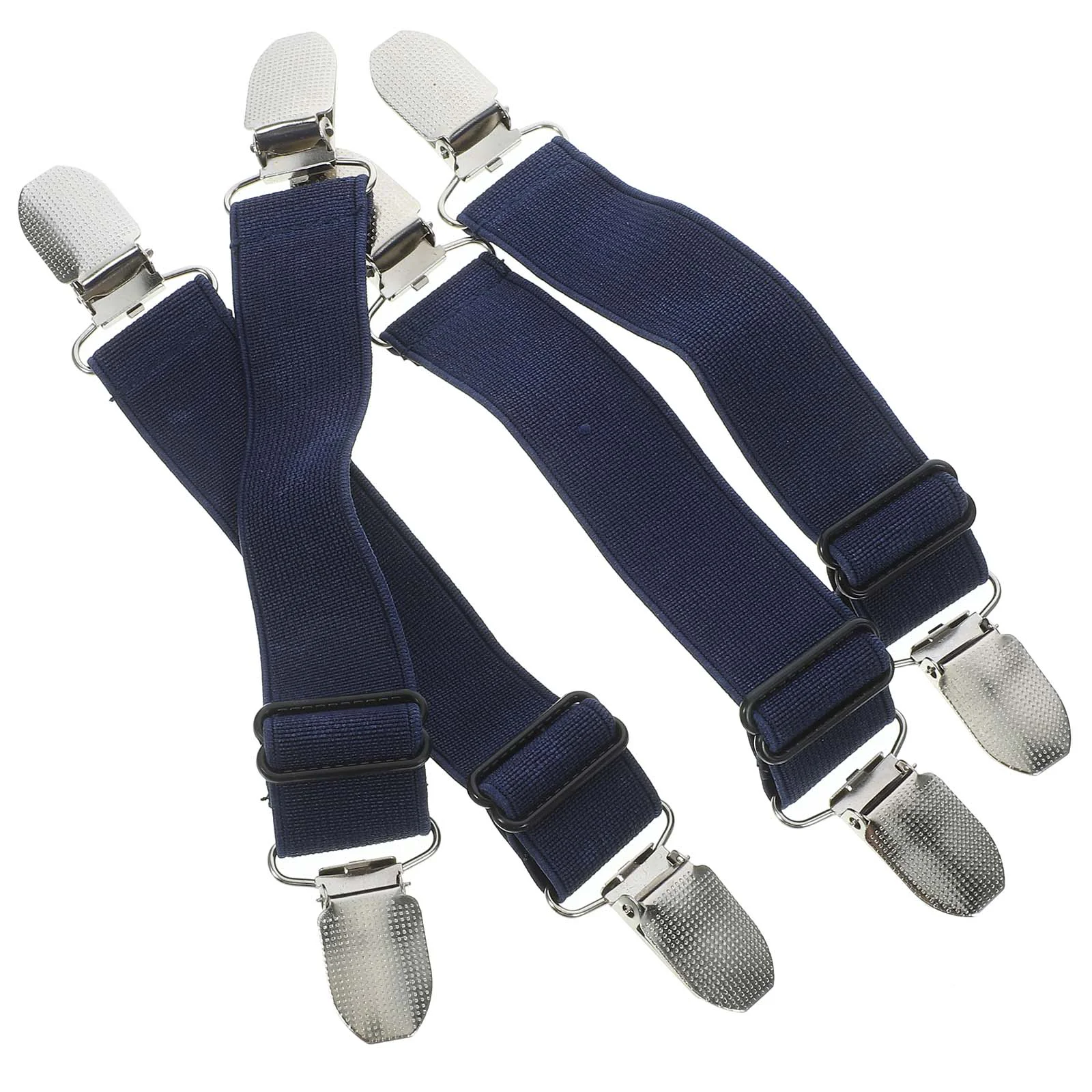 Suspenders for Men Trouser Clips Waist Belt Legs Holders Shoulder Strap Motorcycle Riding