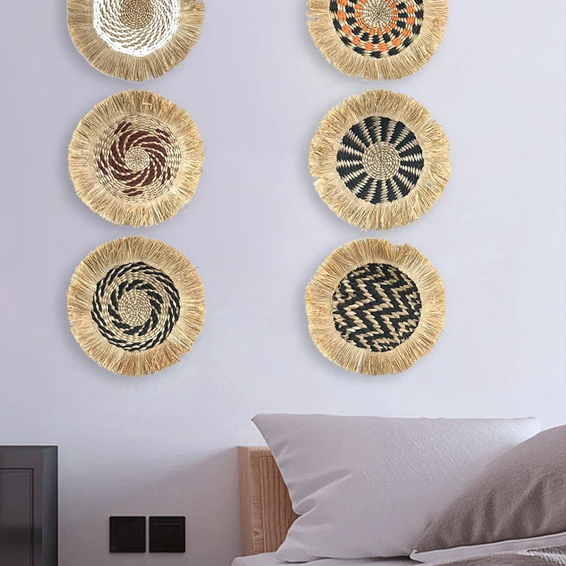 

Moroccan Style Combination Wall Hanging Plate For Home Decor Livingroom Bedroom Background Decoration