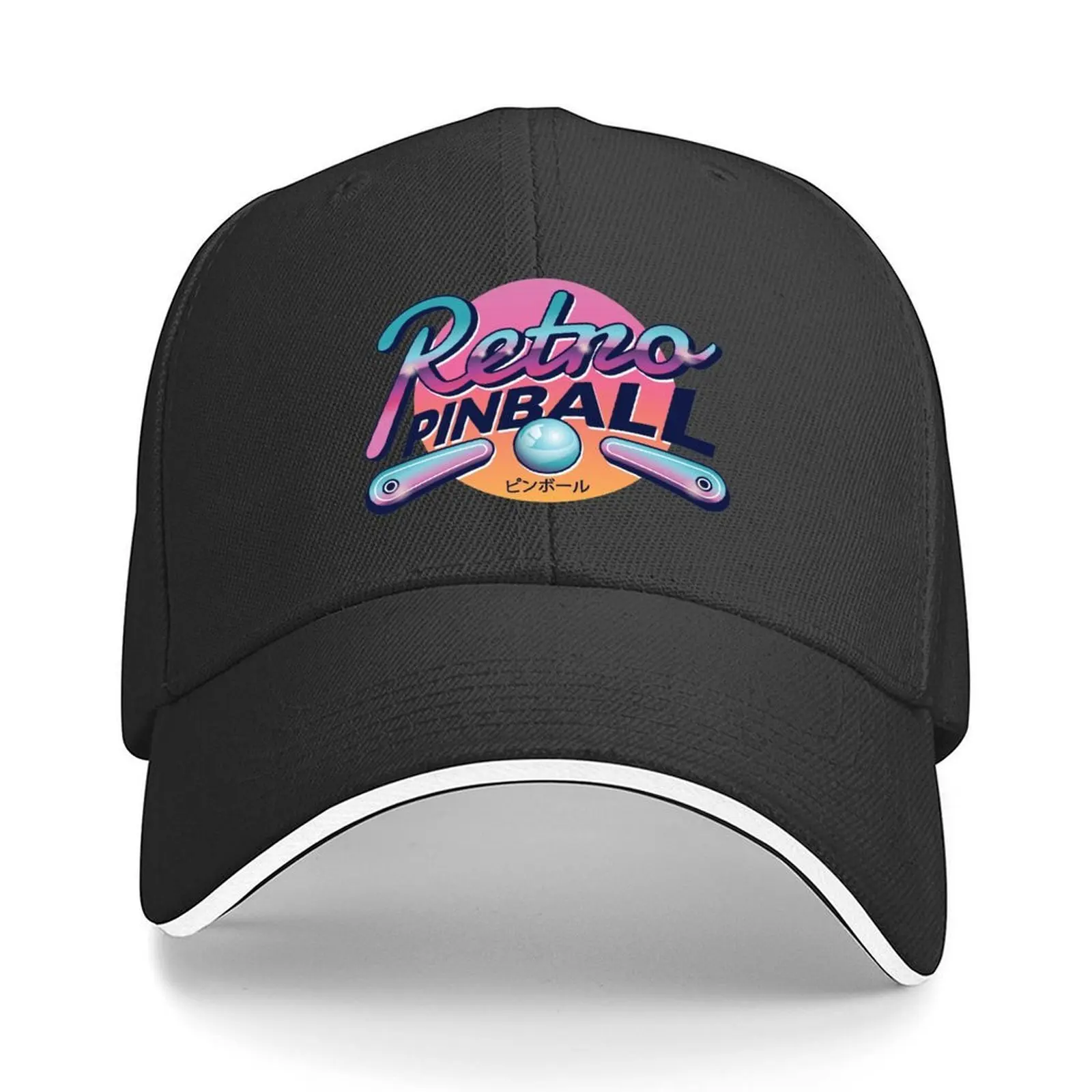 

Retro Pinball Baseball Cap hats on offer New Hat Sun Cap Bobble Hat Women's Beach Outlet Men's