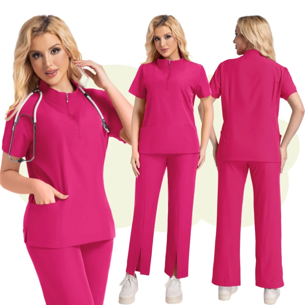 

Набор скрабов для кормления, медицинский хирургический халат против морщин, оптовая продажа, больничный скраб, топ, доктор, медсестра, специальный скраб, униформа для мужчин и женщин