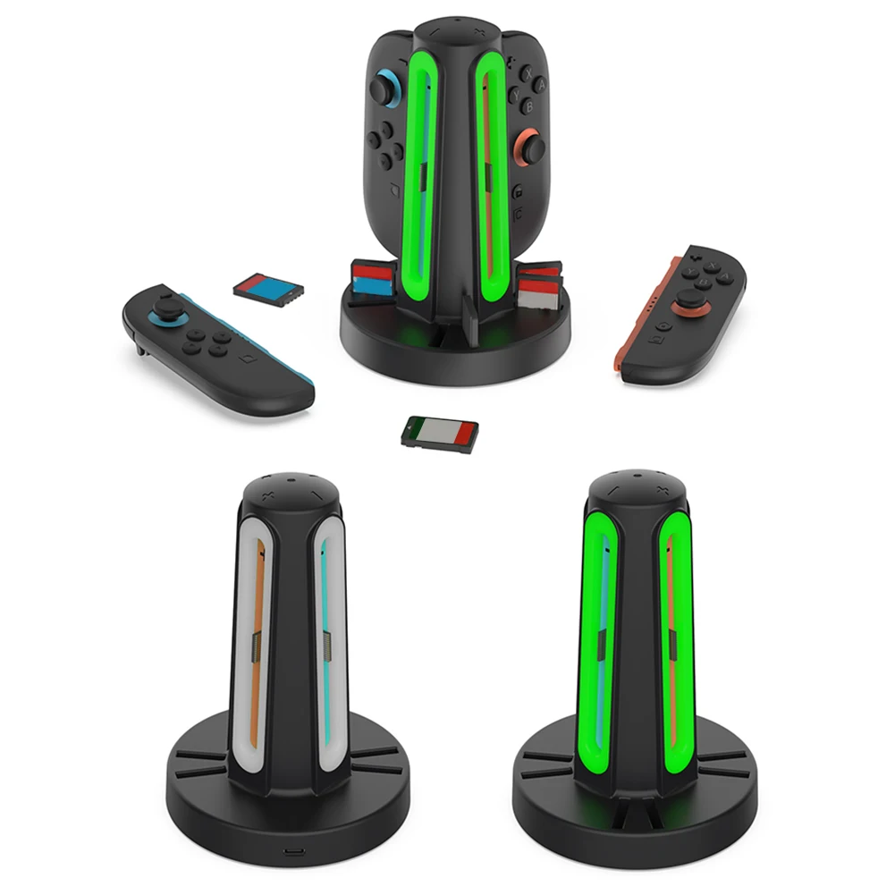 محطة شحن لجهاز Switch 2 وحدة تحكم شاحن قاعدة شحن محطة شاحن مغناطيسية لملحقات Nintendo Switch 2