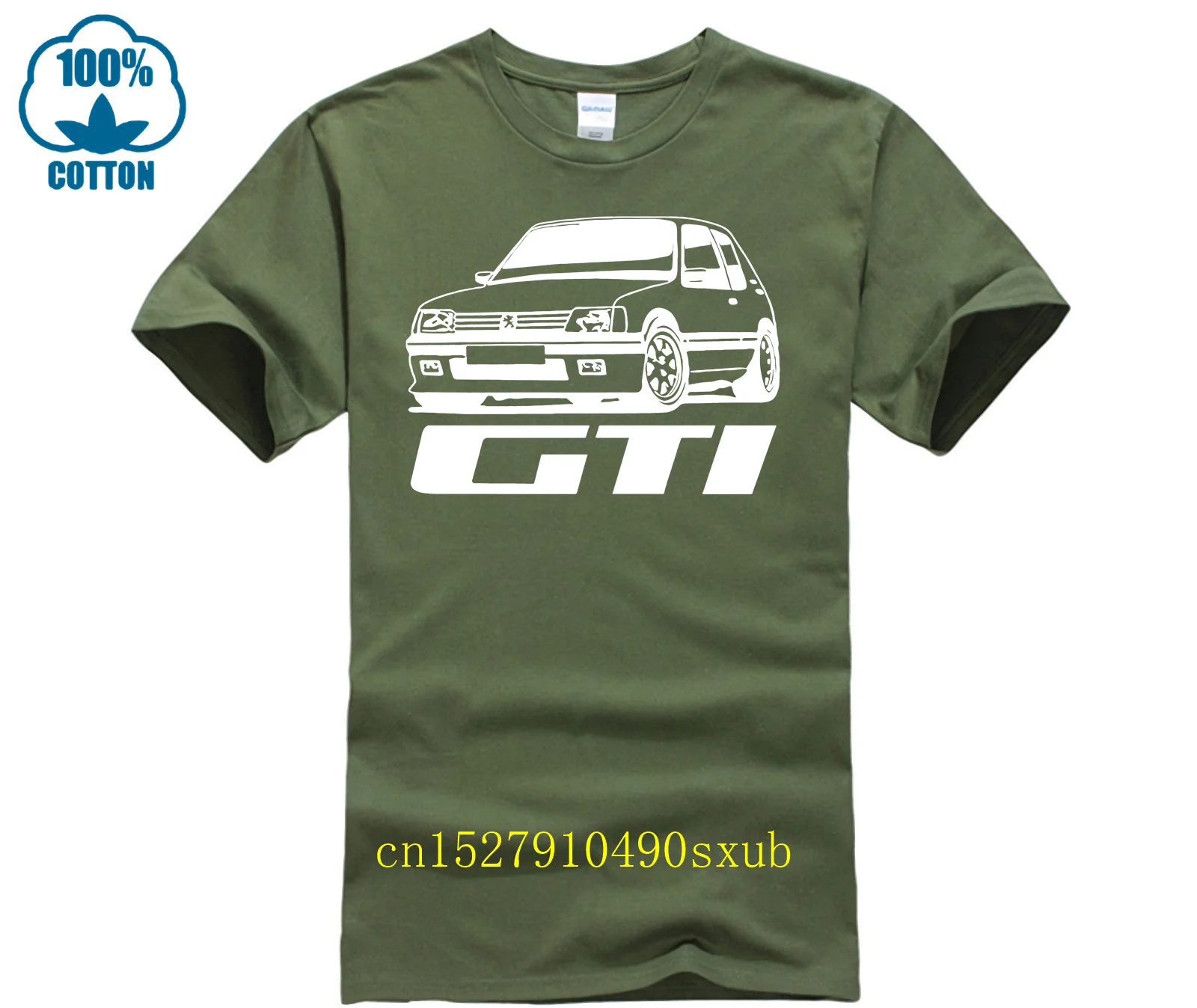 205 GTI Premium Soft Cotton T-Shirt Multi Color S-4XL