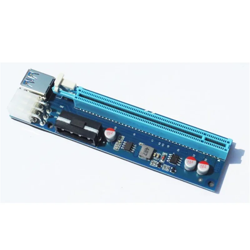 

Райзер-карта PCIe PCI-E, 6 контактов и 4 контакта, USB 3,0