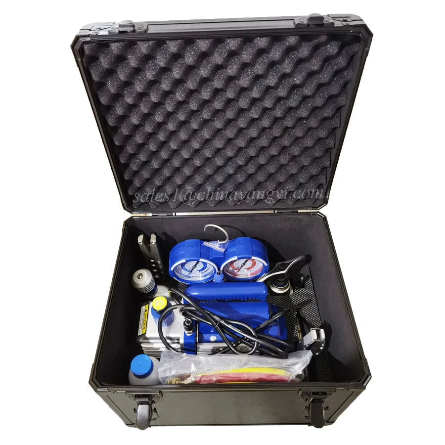 Vacuum Pump Manifold Gauge Tube Expander Multifunctional Refrigeration Tools Kit FT-8A  Air Conditioning Repair Tools