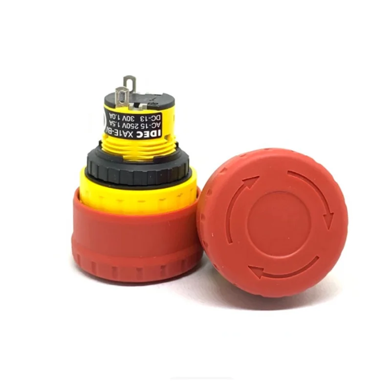 XA1E-BV3U01R XA1E-BV3U02R 16mm Original IDEC Emergency Stop Switch