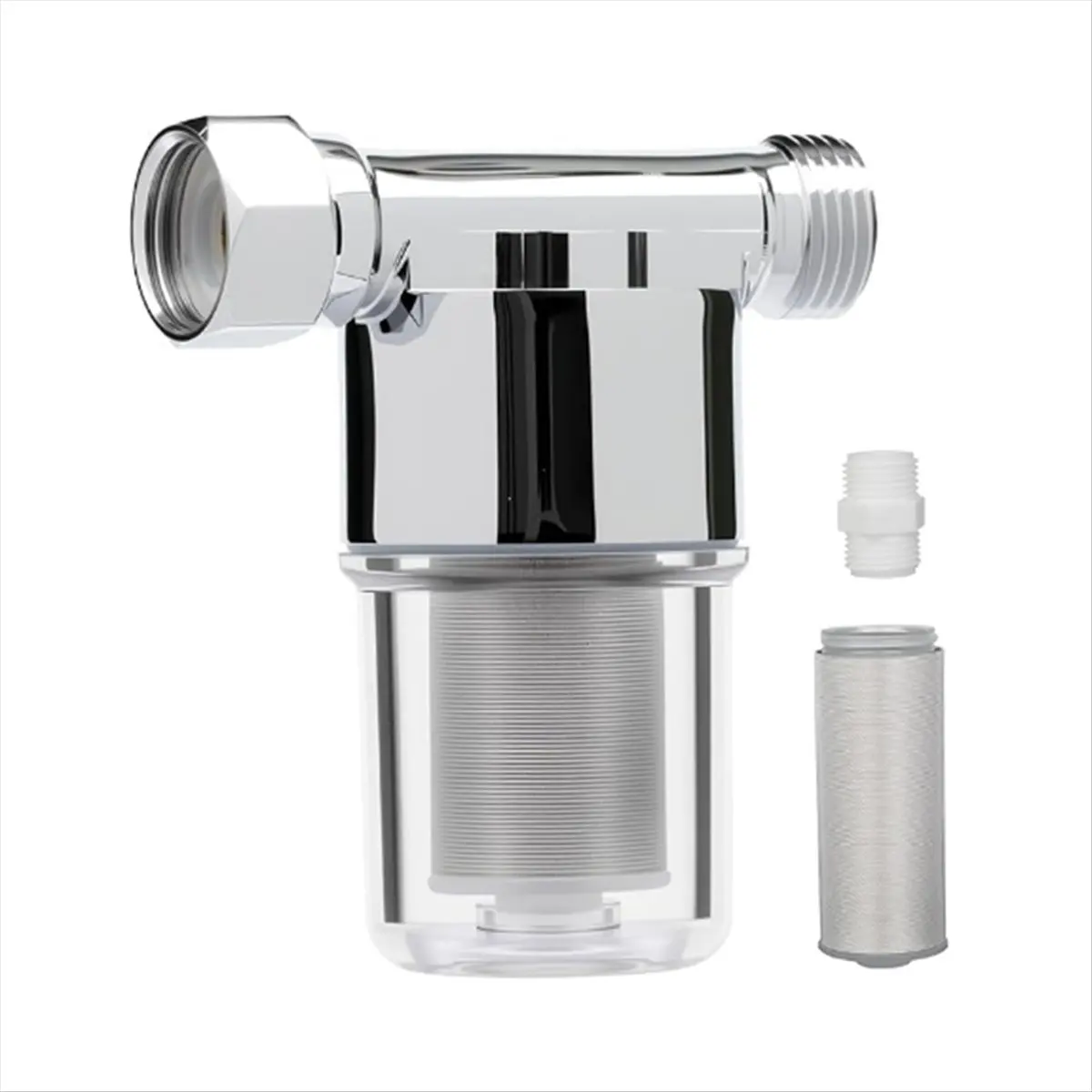 DT57 LATEST MODEL 40Micron Sediment Filter,Sediment Water Filter for Washing Machine,Shower,Gardens,Well Water Traps Sand Partic