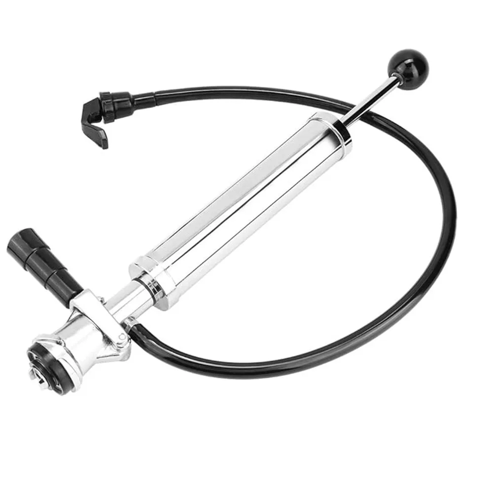 8 Inch Chrome Plated Brass Beer Keg Pump