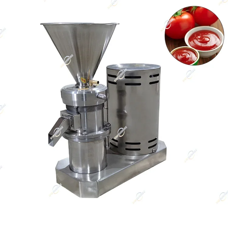 Commercial Peanut Butter Maker Small Paste Grinding Machine Hazelnut Grinder Colloid Mill