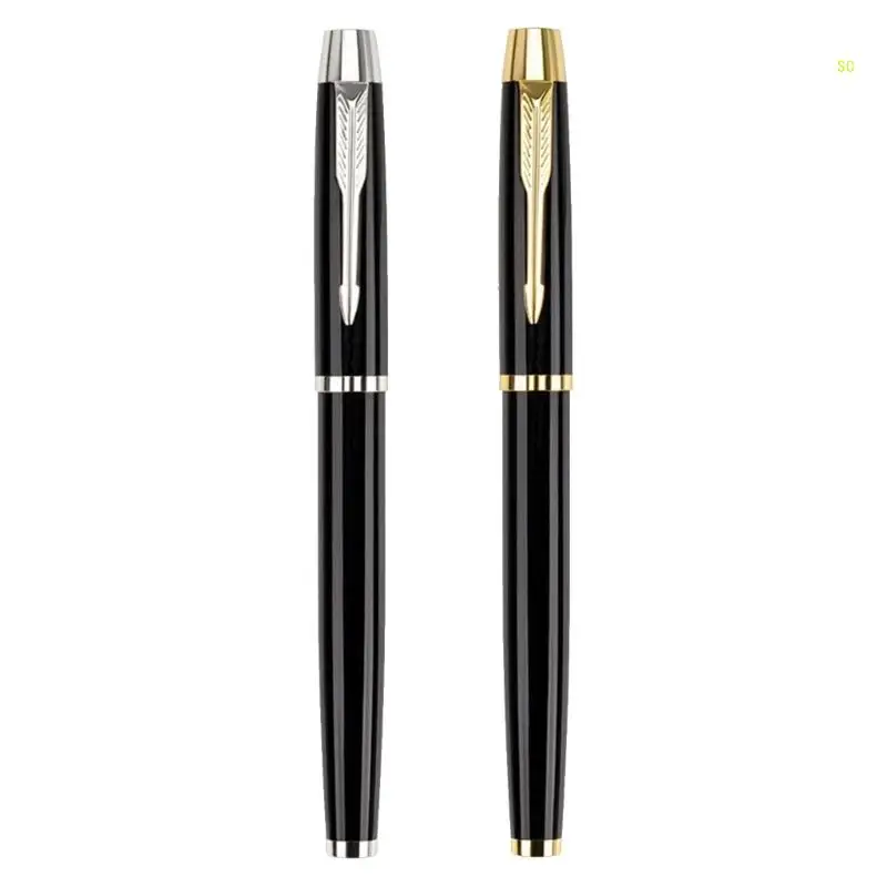 Metal Pen Gel Pen Business Signing Pen Smooth to Write Guest Sign In Pen for Restaurant Hotel Reception Dropship