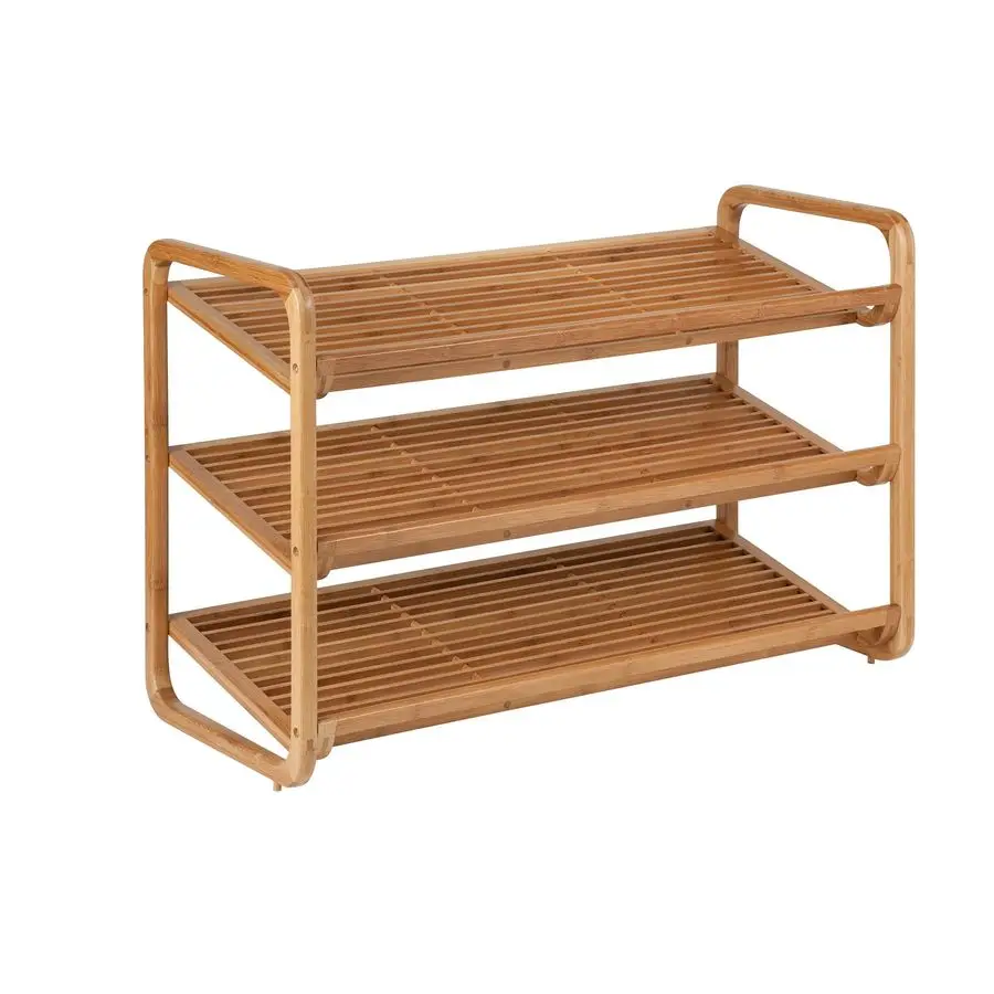 

SHO01599 Bamboo 3Tier Shoe Shelf