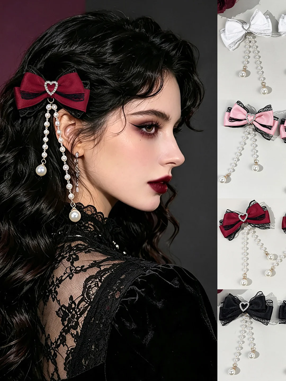 novo-pingente-de-perola-com-franjas-e-laco-borboleta-acessorio-de-moda-feminina-estilo-doce-e-descolado-gravata-decorativa