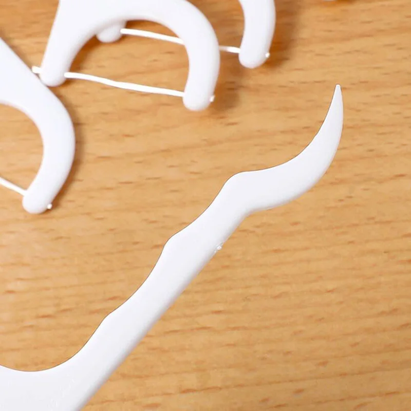 25Pcs/Set Dental Floss Flosser Interdental Brush Oral Hygiene Dental Cleaning Tooth Teeth Stick Toothpicks Floss Pick Oral Care