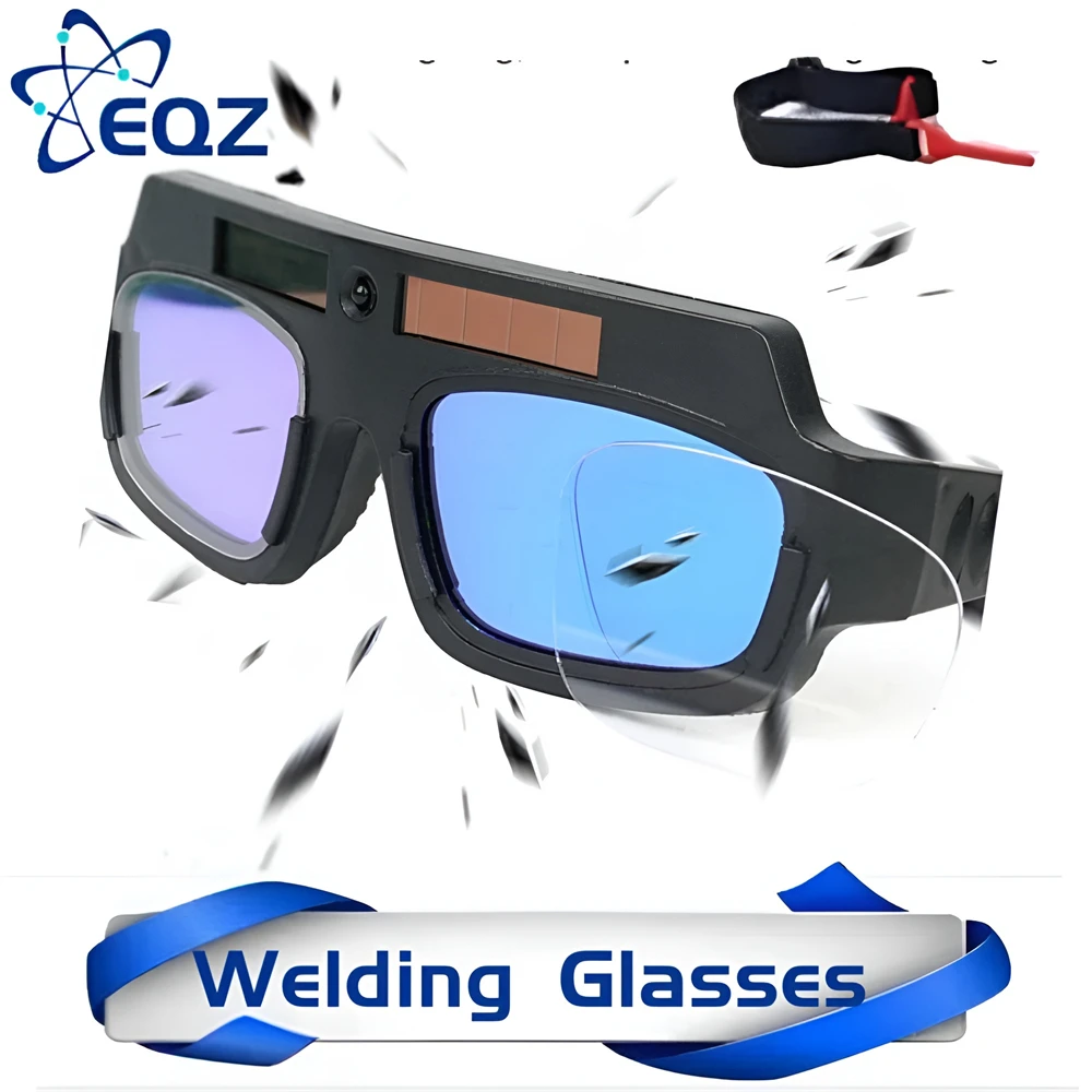 Automatic Dimming Welding Glasses Argon Arc Welding Solar Goggles Special Anti-glare Glasses Tools for Welders Automatic Dimming