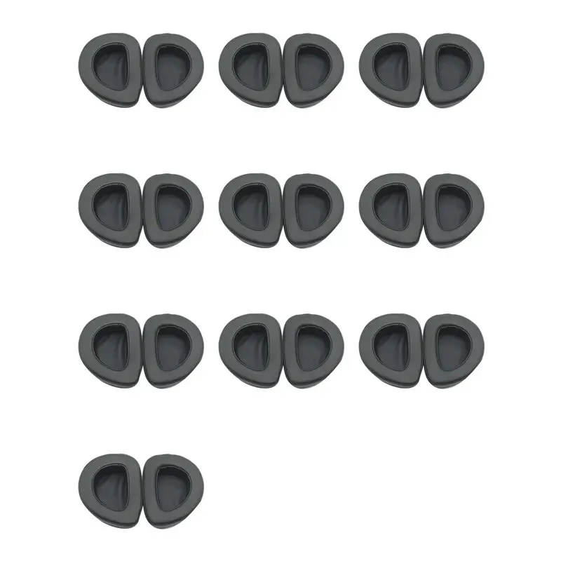 DTB7 20X Ear Pads for ASUS for ROG Delta S Headphone Cushion Delta S for Elite Edition, PU Foam Earpads, Black, Replacement
