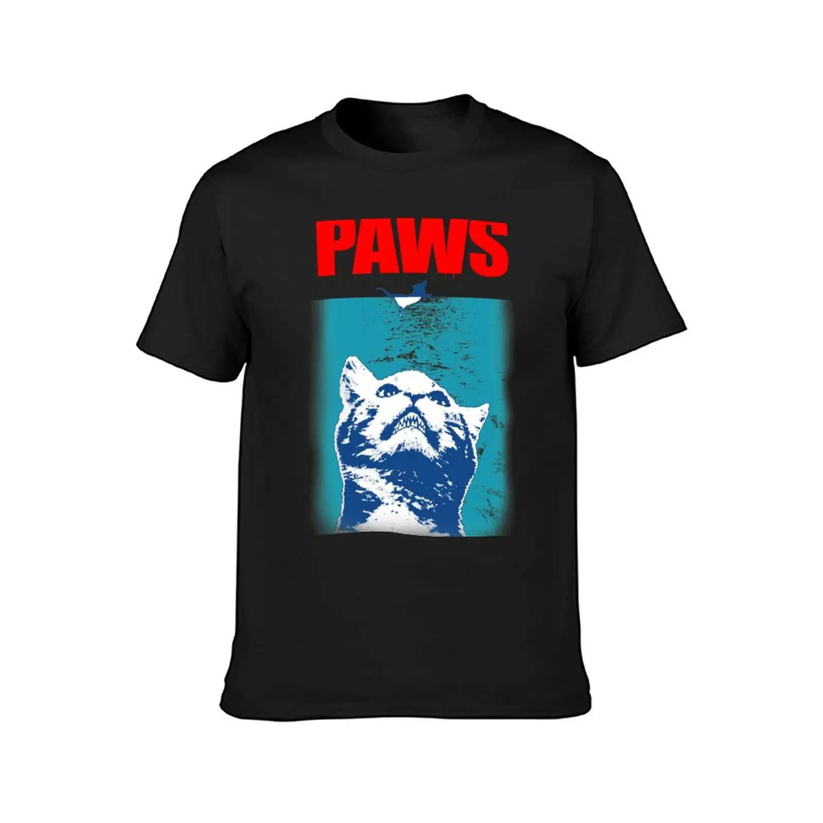 PAWS T-Shirt anime clothes quick drying T-shirts for men cotton