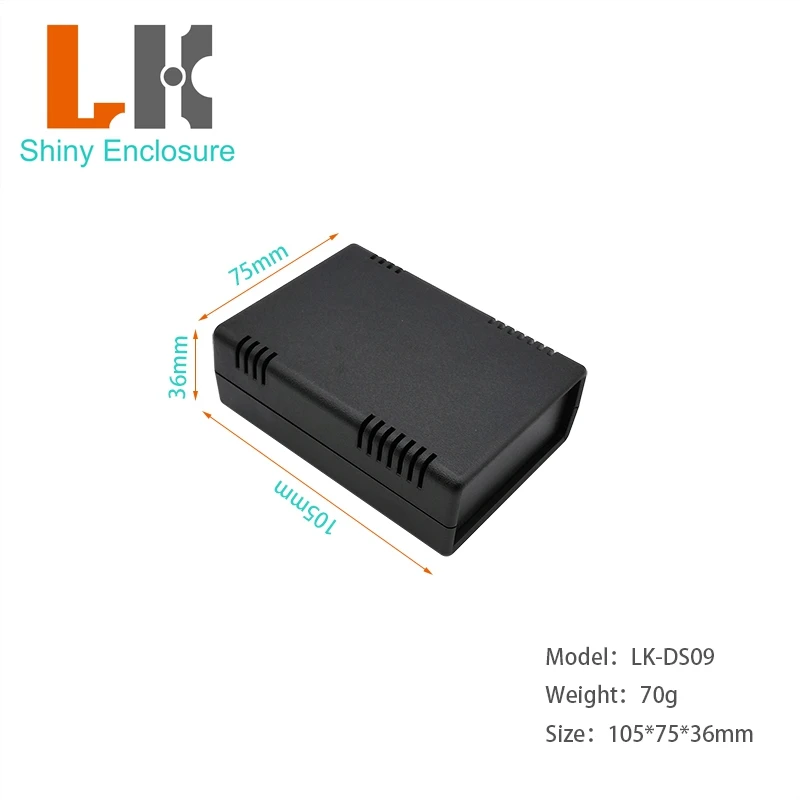 LK-DS09 Small ABS Plastic Project Case Plastic Enclosure Electronic Housing Products Diy Instrument Wire Connectors Desktop Box