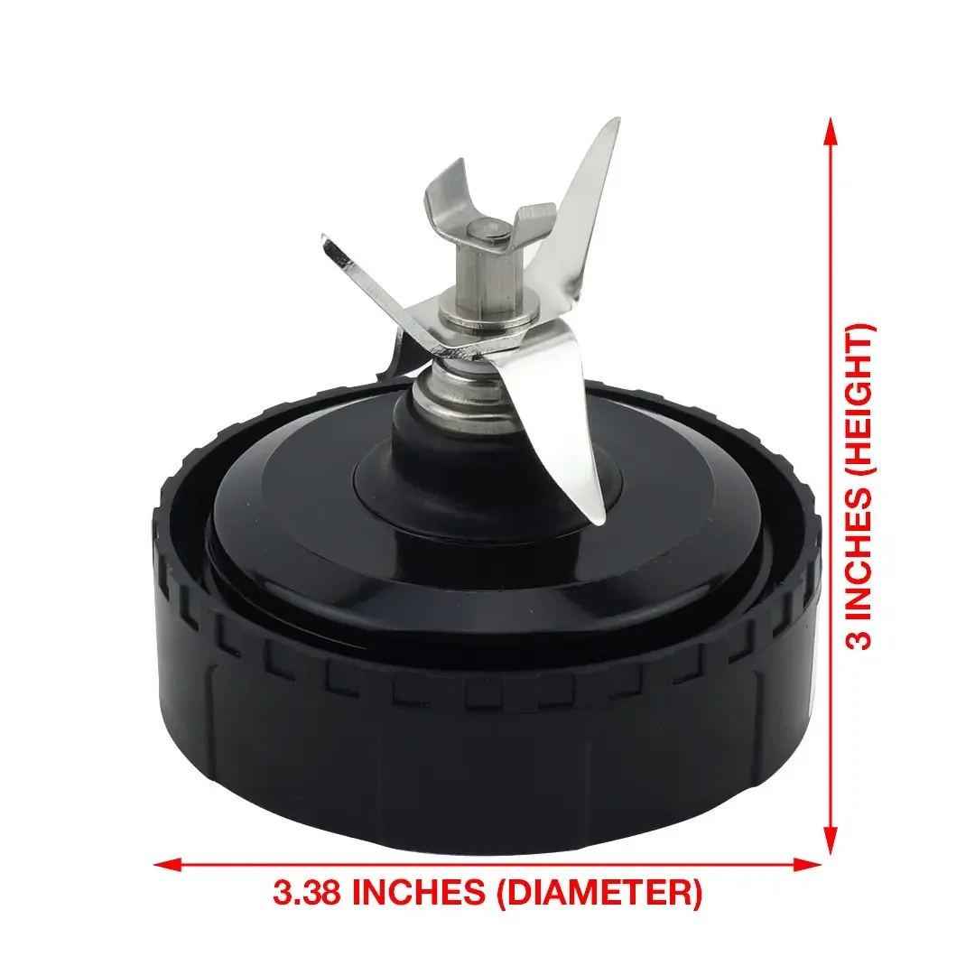 جزء استبدال مجموعة شفرات النازع 322KKU770 لـ Nutri Ninja BL770 BL771 BL773CO (6 زعانف)