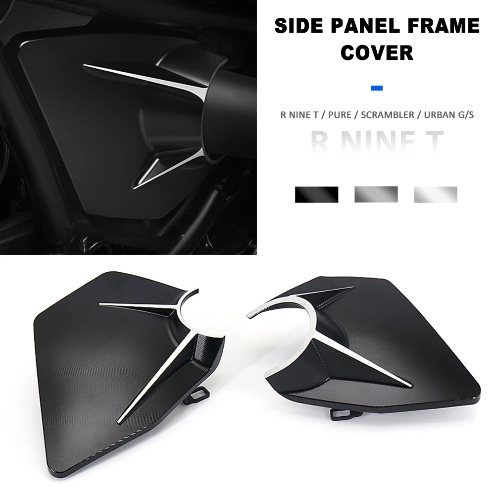 New Motorcycle Aluminum Airbox Cover Side Panel Protector Accessories For BMW R9T R Ninet R nine t Scrambler Pure Urban 2021-