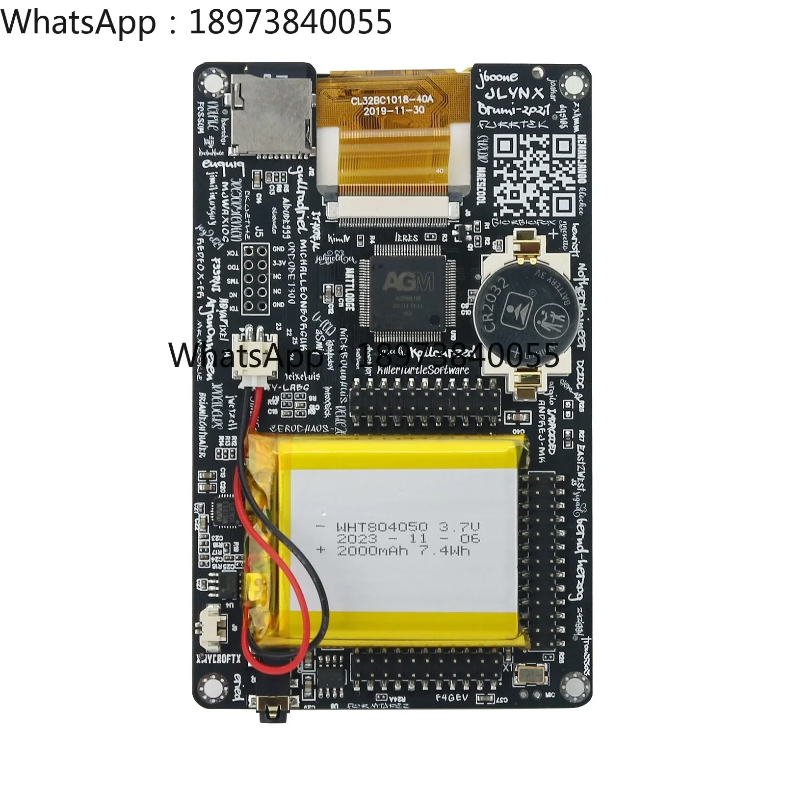 HAMGEEK PortaPack H2M Authorized Signature Edition с аналоговым GPS TCXO 10,00 МГц для Hackrf One