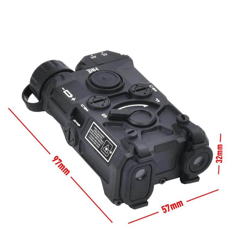 WADSN EOTEC Nylon OGL Tactical Weapon Flashlight Only White Light Hunting Rifle Gun Airsoft Accessory Fit 20mm Picatinny Rail