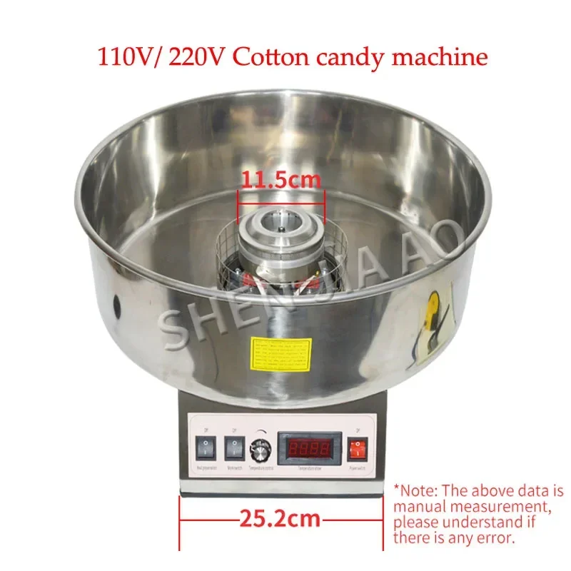 110V/ 220V Cotton candy machine commercial candy floss machinee cotton candy maker CC-3803 Electric Cotton Machine 1pc