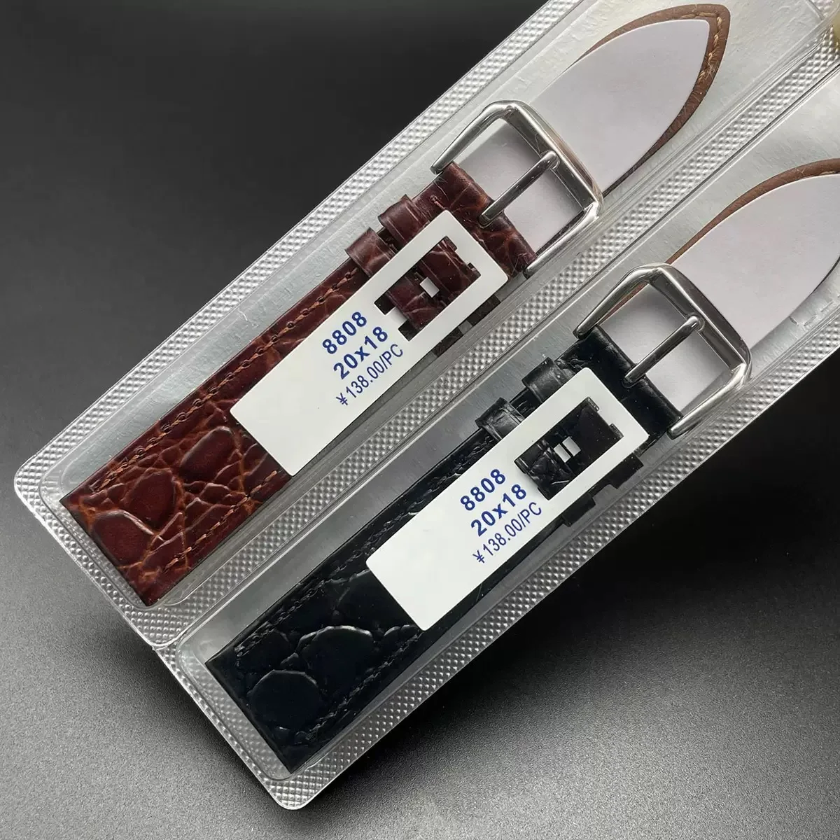 Bracelet de montre unisexe en cuir véritable, universel, pour hommes et femmes, résistant à la sueur, marque AONO, bracelet à boucle à aiguille