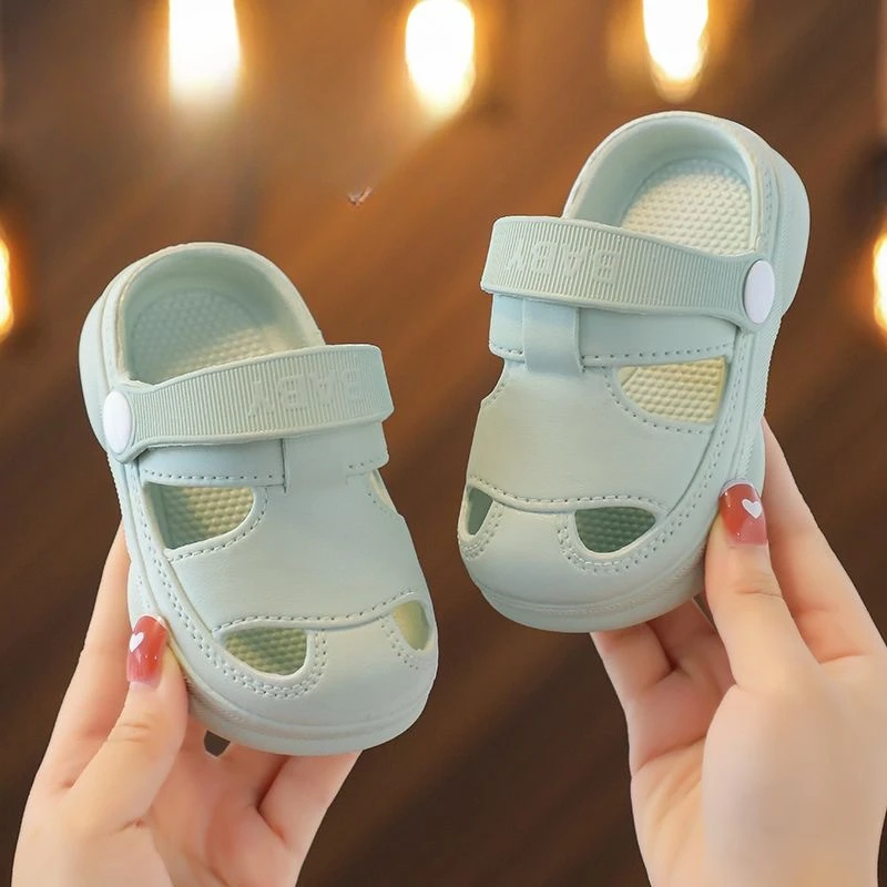 

Children For Boy Girl Newborn Super Thick Sole Summer Cute Baby Cool Slippers Socks Anti-slip Durable Outdoor Solid Prewalker