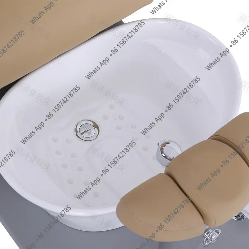 Q- Manicure and eyelash sofa foot massage chair embroidered eyebrows foot washing sofa chair multi-functional electric foot bath