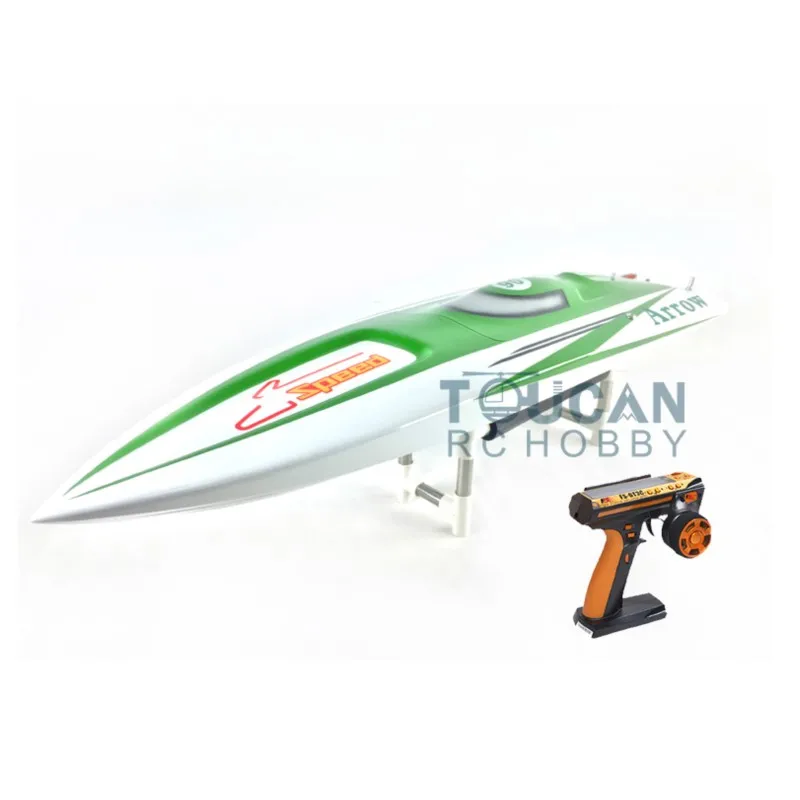 

E36 RTR Sword Fiber Glass Racing Speed RC Boat W/1750kv Brushless Motor/120A ESC/Servo/Remote Control Boat Green THZH0039