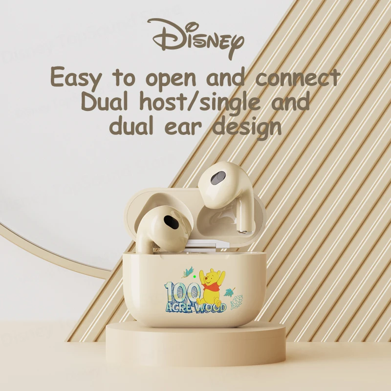 Disney LF-818 disney tws אוזניות אוזניות Bluetooth 5.3 אוזניות אלחוטיות הפחתת רעש המתנה ארוכה המתנה ארוכה היפי סטריאו hifi סטריאו 2023