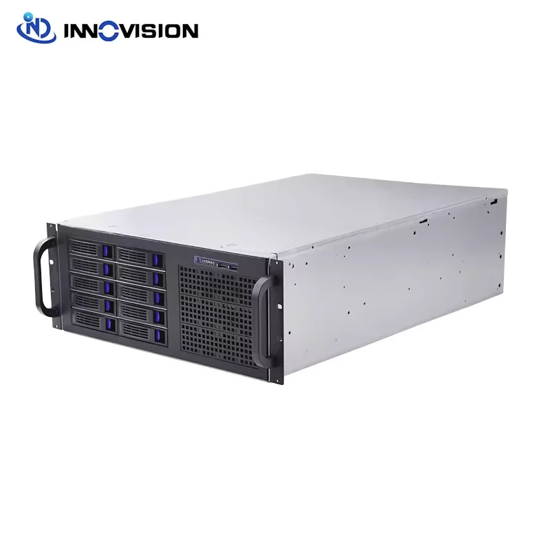 New High density 10 Bays Harddisk Storage Server Hot Swap 4U Server Chassis supporting 12*13 Motherboard