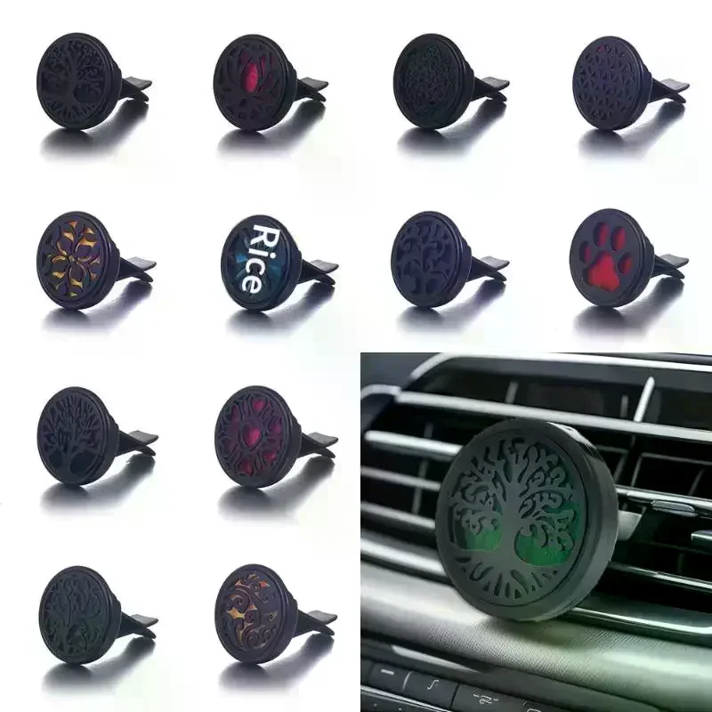 Новинка-2026-Винтажный-черный-аромадиффузор-кулон-автомобильный-освежитель-воздуха-с-креплением-на-вентиляционную-решетку-ароматическое-украшение-аксессуар