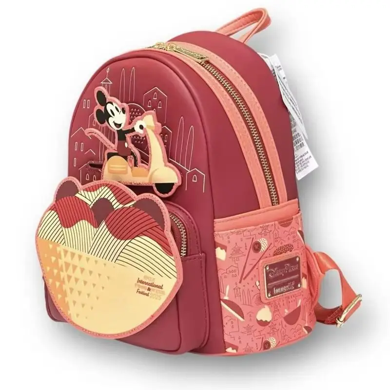 

Новый мини-рюкзак Loungefly Disney Mickey Vespa Epcot Food And Wine Festival, подарок для детей, сумка для отдыха, подарок для детей