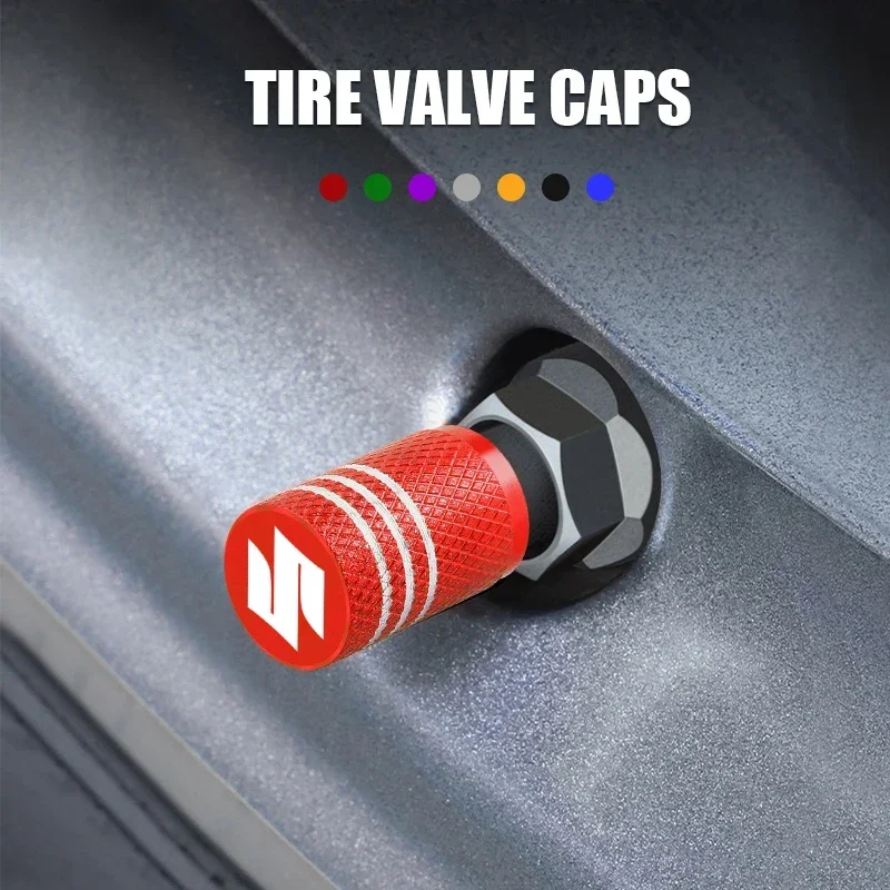 

Aluminum Alloy Motorcycle Wheel Tire Valve Caps Tyre Rim Stem Covers For Suzuki SUZUKI VSTROM DL250 DL650 V-Strom DL1000