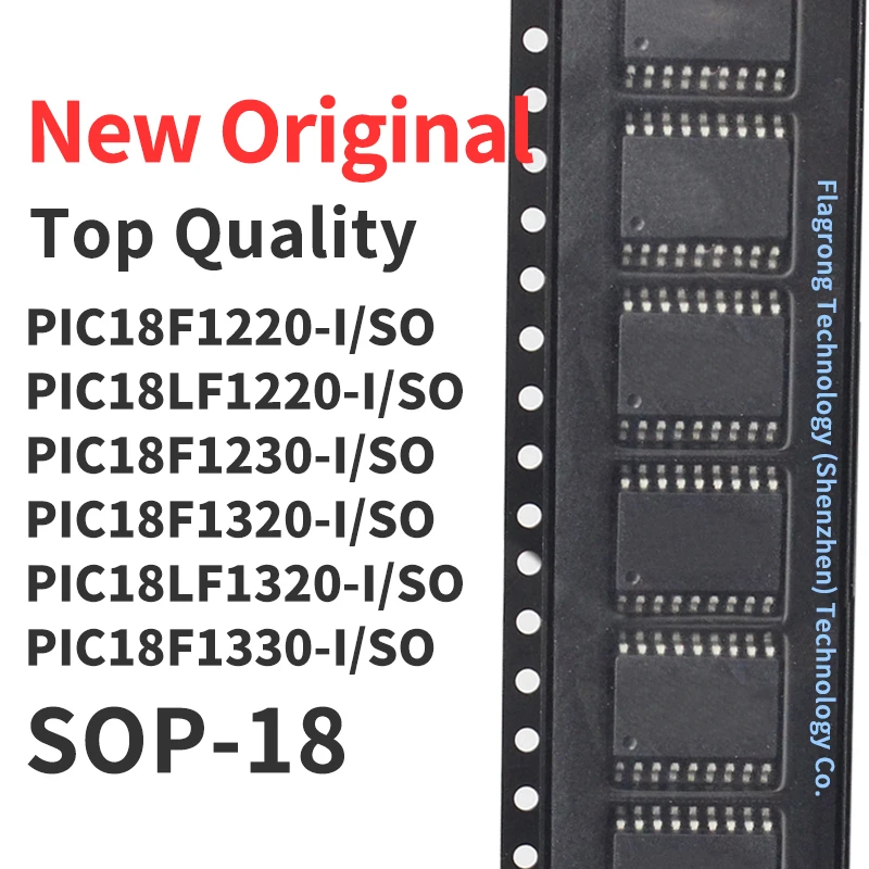 1 Piece PIC18F1220-I/SO PIC18LF1220 PIC18F1230 PIC18F1320 PIC18LF1320 -I/SO PIC18F1330-I/SO SOP-18 Chip IC New Original