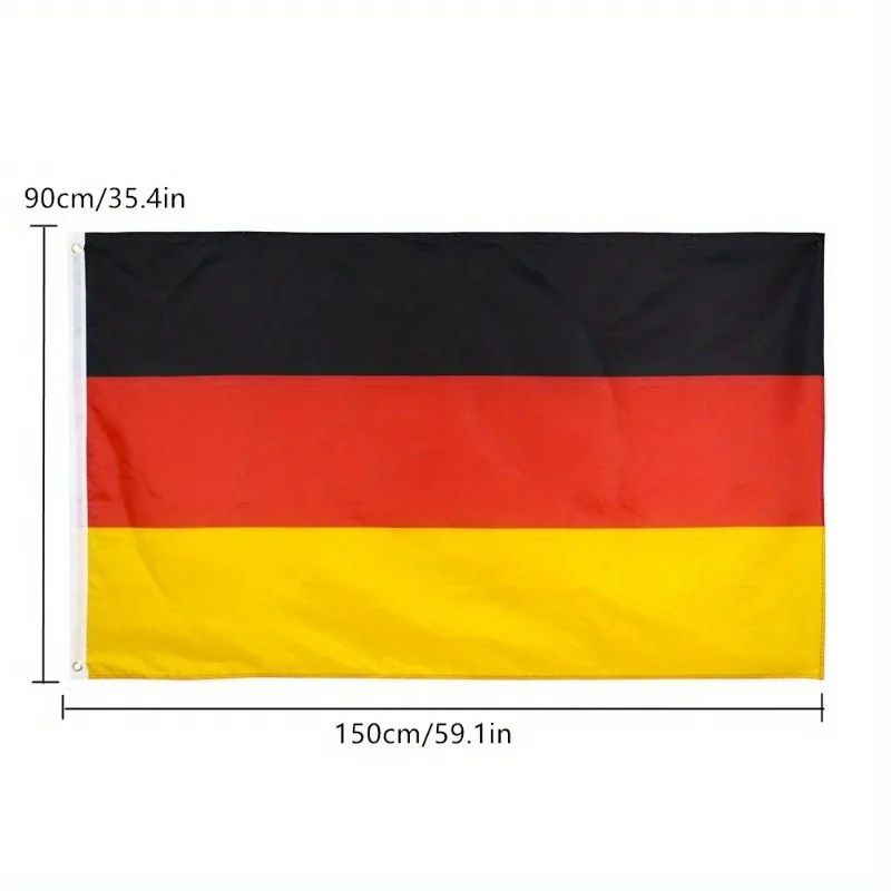 1PC 90x150cm National Flags Around The World Nations Flag Banner Support for Festival Home Decoration