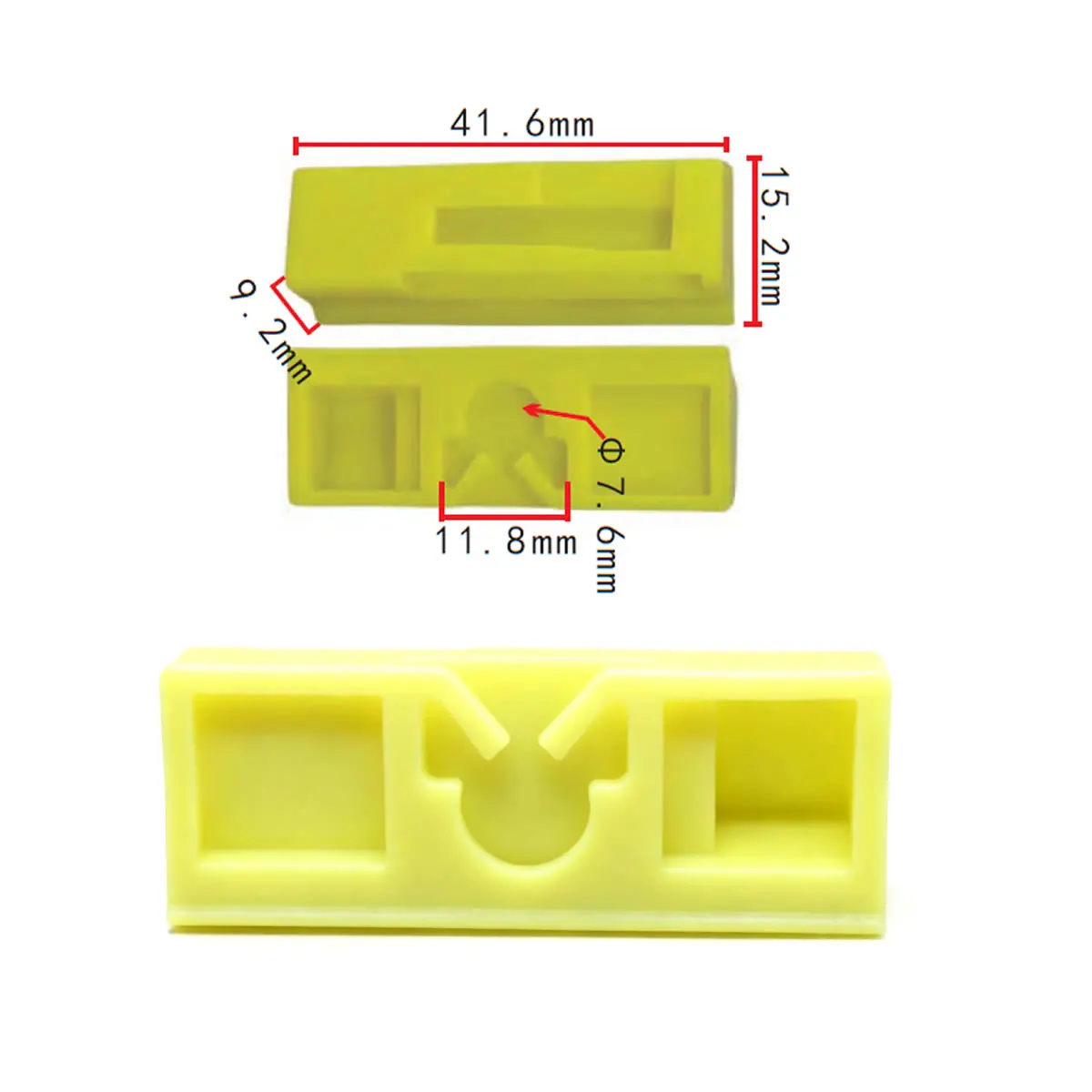 10/100x Windshield Outside Moulding Clip For Lexus GS350 GS450h GS460 LS4 7554630100 for Toyota Glass Body Gap Fixed Spare Parts