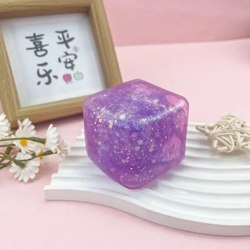 Needoh Summer Refreshing Maltose Water Cube Ice Cube Soft Gel Stress Relief Cute Square Affordable Toy Beautiful Popular