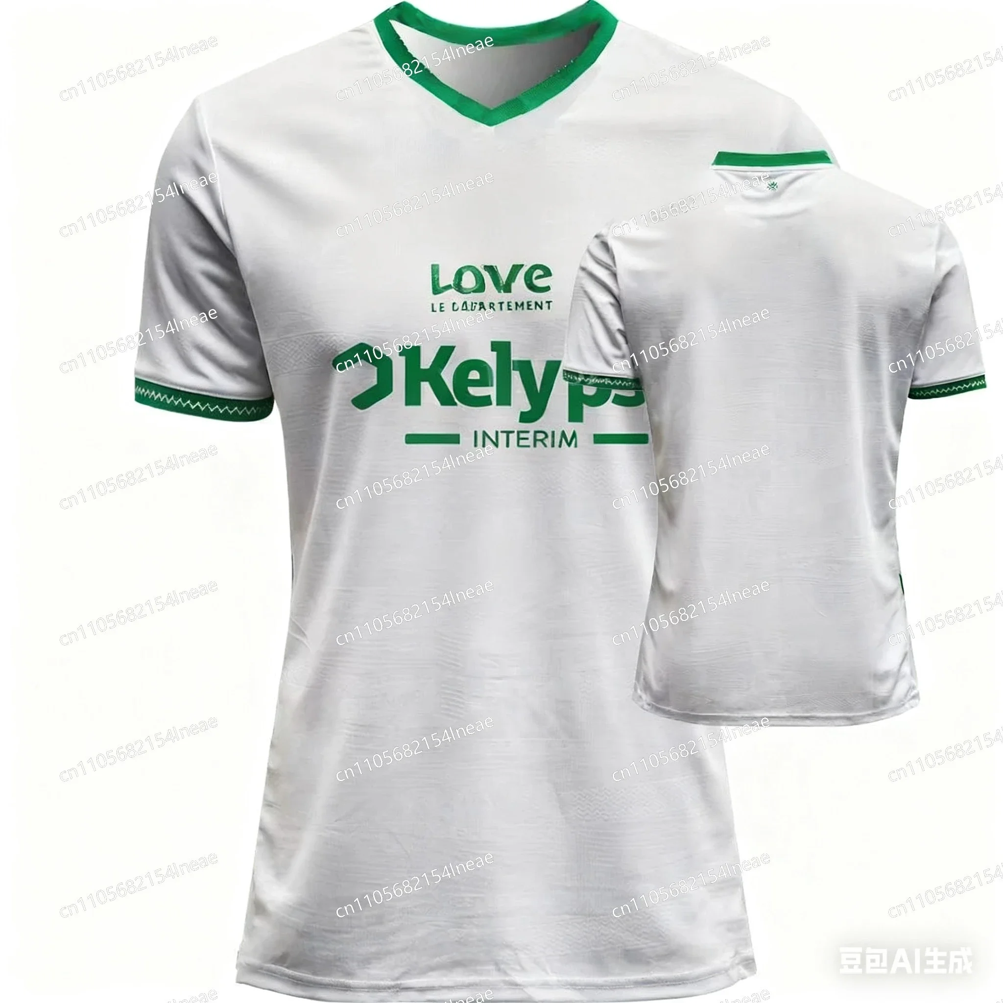 2025-26 الوافدين الجدد المنزل بعيدا تي شيرت رياضي غير رسمي لكرة القدم جيرسي النمط الفرنسي مجموعة الثالثة الكبار أطفال للجنسين #2