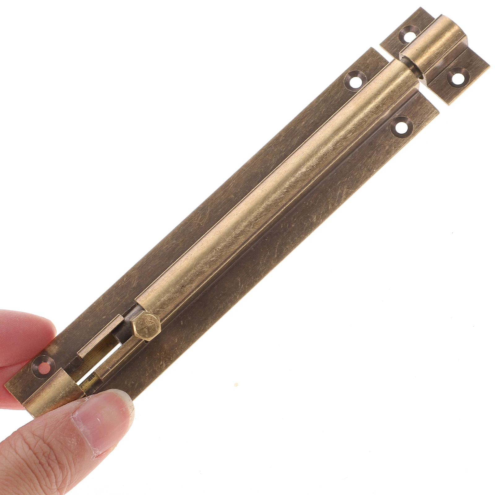 

Heavy Duty Copper Slide Gate Door Latch Lock Barrel Bolt For Bedroom Bathroom Wood Doors Window Fence Screen Door