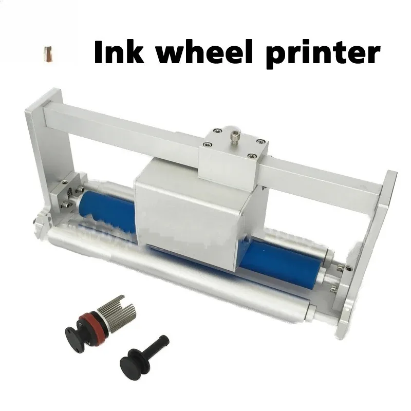 Inking printer machine coder printer DS-1108 continuous date printer for pillow packaging machine solid ink wheel machine 220V