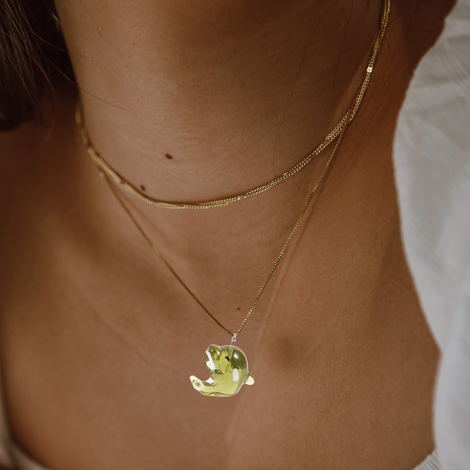 

10pcs Dolphin Shaped Resin Pendant Charm Jewelry Making Supplies Durable Marine Animal Bead For Diy Necklace Bracelet Earring