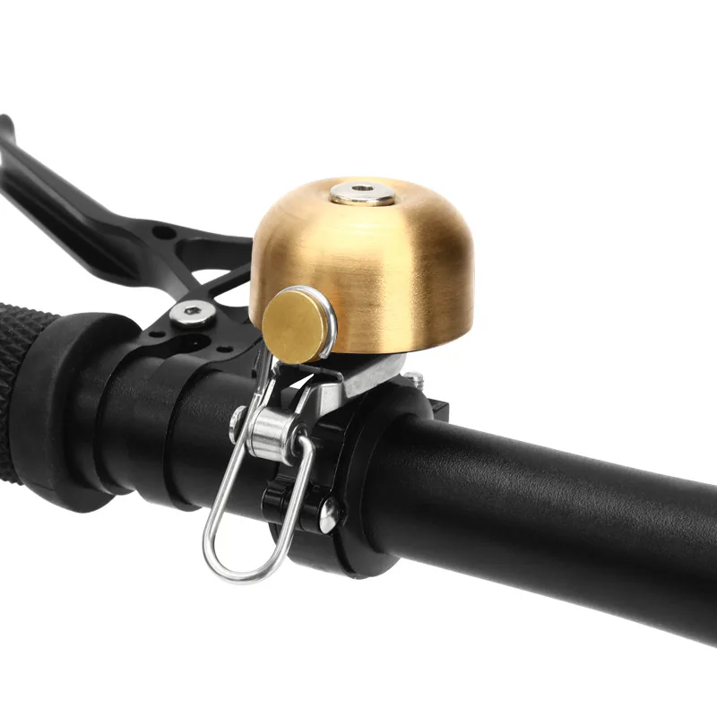 רטרו אופניים קלאסי פעמון צלולה פלדה נחושת mtb אופני הרים יד טבעת צופר בטיחות אופניים אזעקה אזעקה