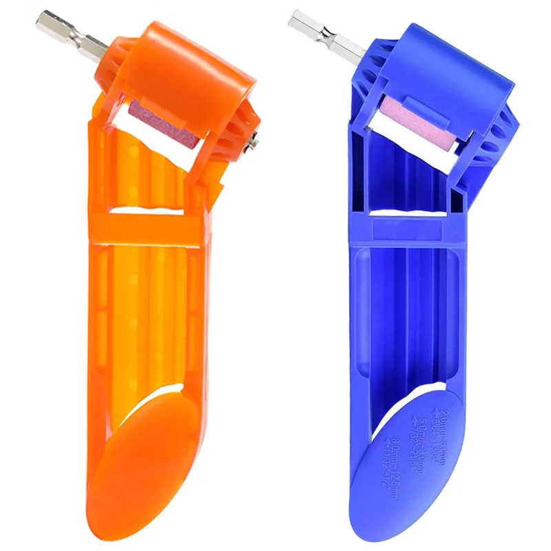 1 Set Corundum Grinding Wheel Drill Bit Sharpener Titanium Drill Portable Drill Bit Powered Tool Parts