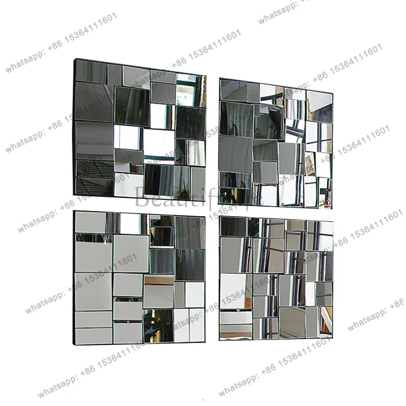 European fashion mirror wall decoration neoclassical wall decoration mirror, home jewelry pendant W1180