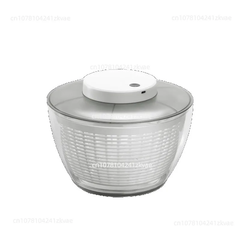 Electric Vegetable Spinner Large Salad Spinner Fruit and Vegetable Centrifuge Drain Basket for Washing and Drying Produce