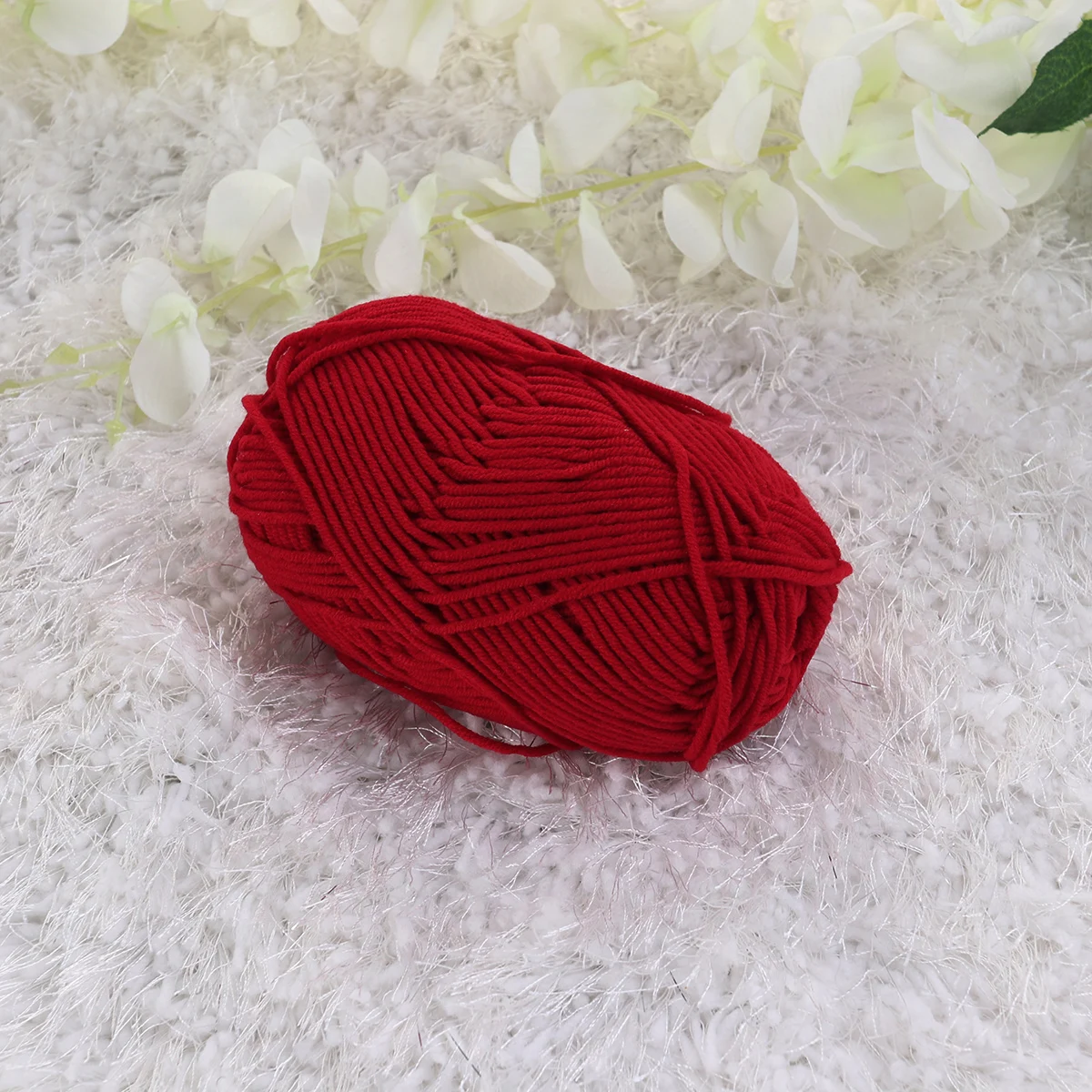 

Milk Cotton 50G Thick Knit Thread for Chunky Accessories Hand Crocheting Cotton Yarn For Crochet Warm